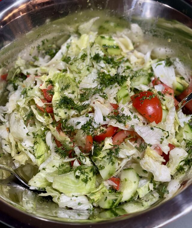 Gurken Tomaten Salat 