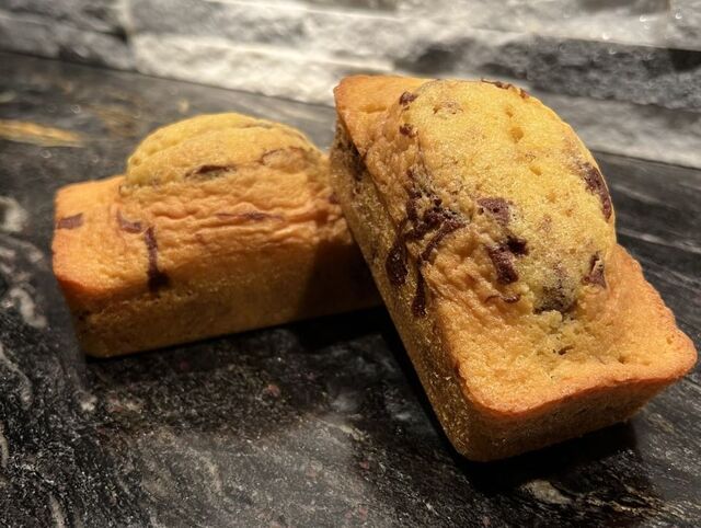 Mini Cake Marbré, Chocolat Vanille.