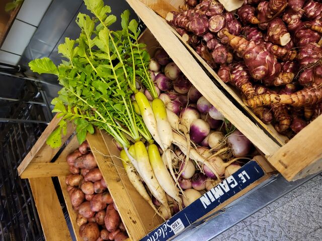 Rien ne vaut des beaux produits locaux de nos maraichers sur Colmar 