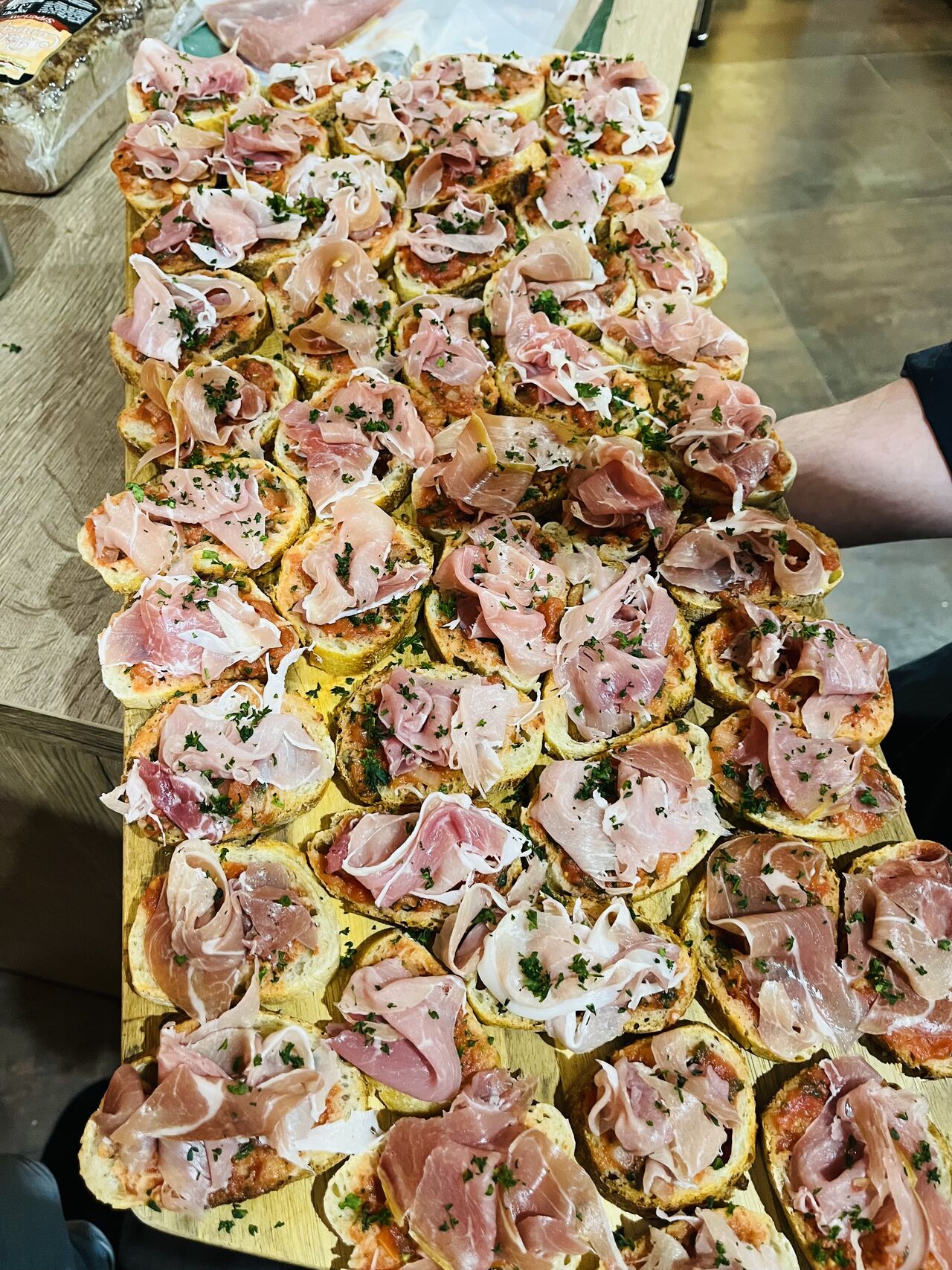 Bruschettas Pan Con Tomates 