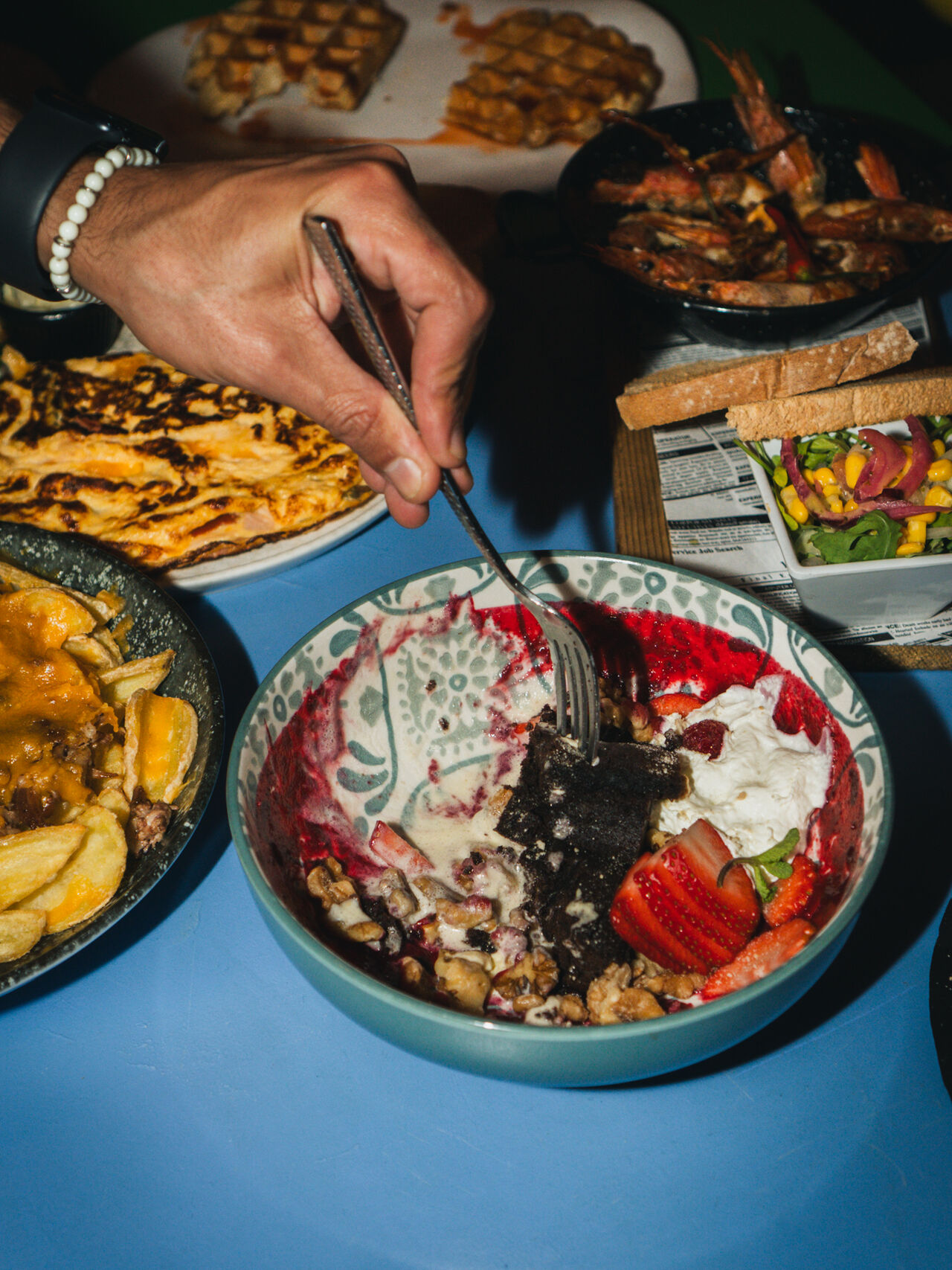 Gofre con pollo frito, una combinación que no sabías que necesitabas