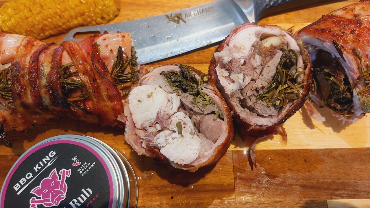 Lapin en Porchetta