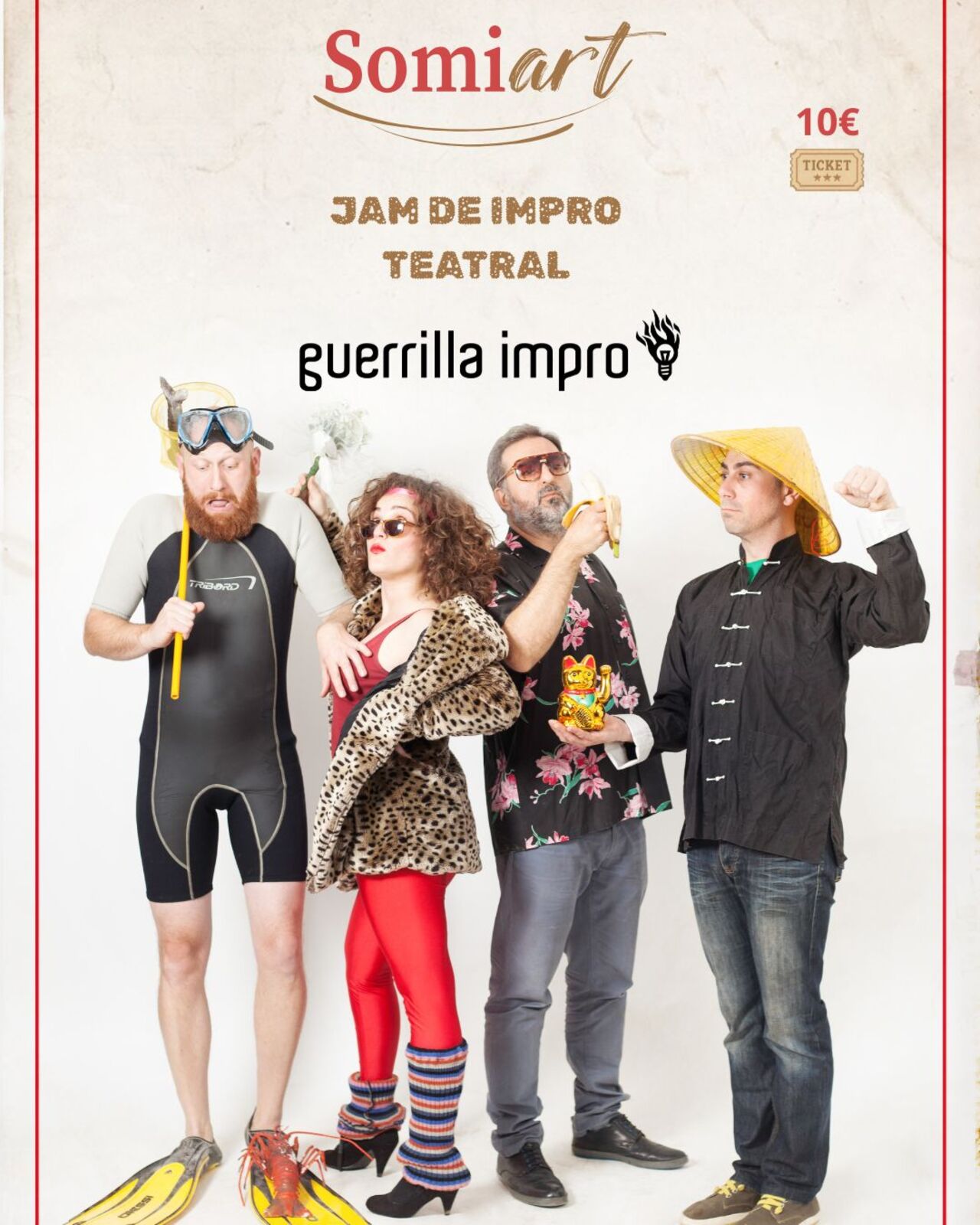 Jam de Improvisación Teatral con Guerrilla Impro