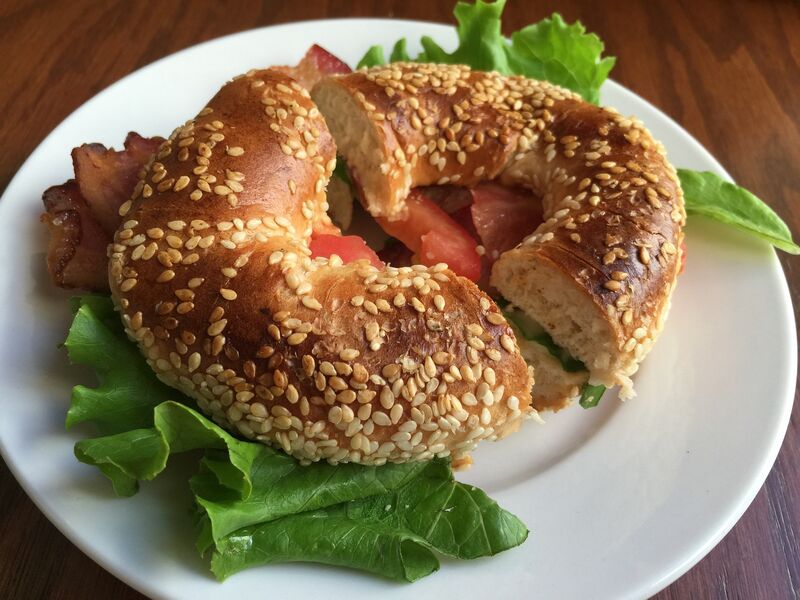 Bagel au saumon