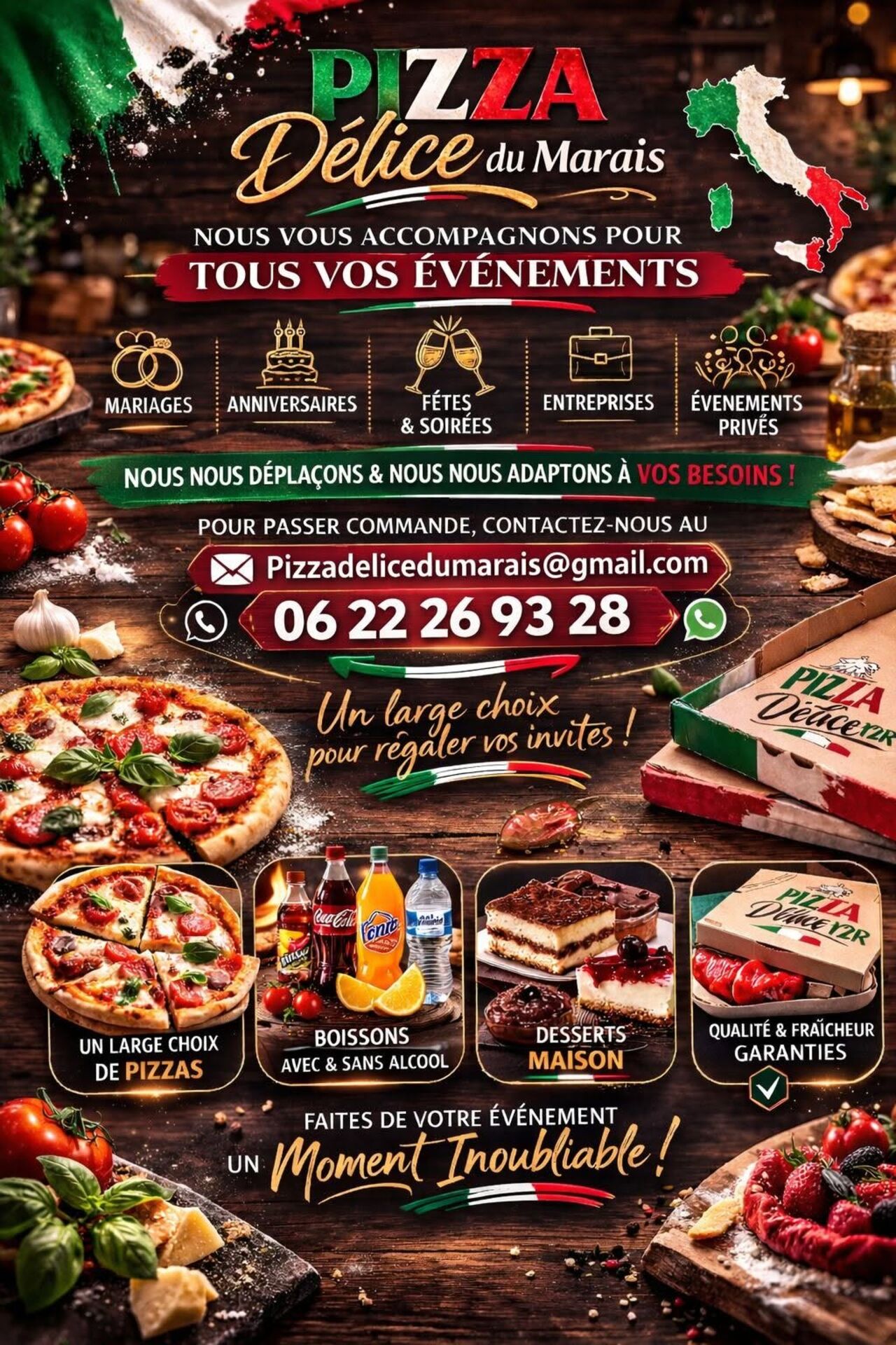 Pizza Délices du Marais