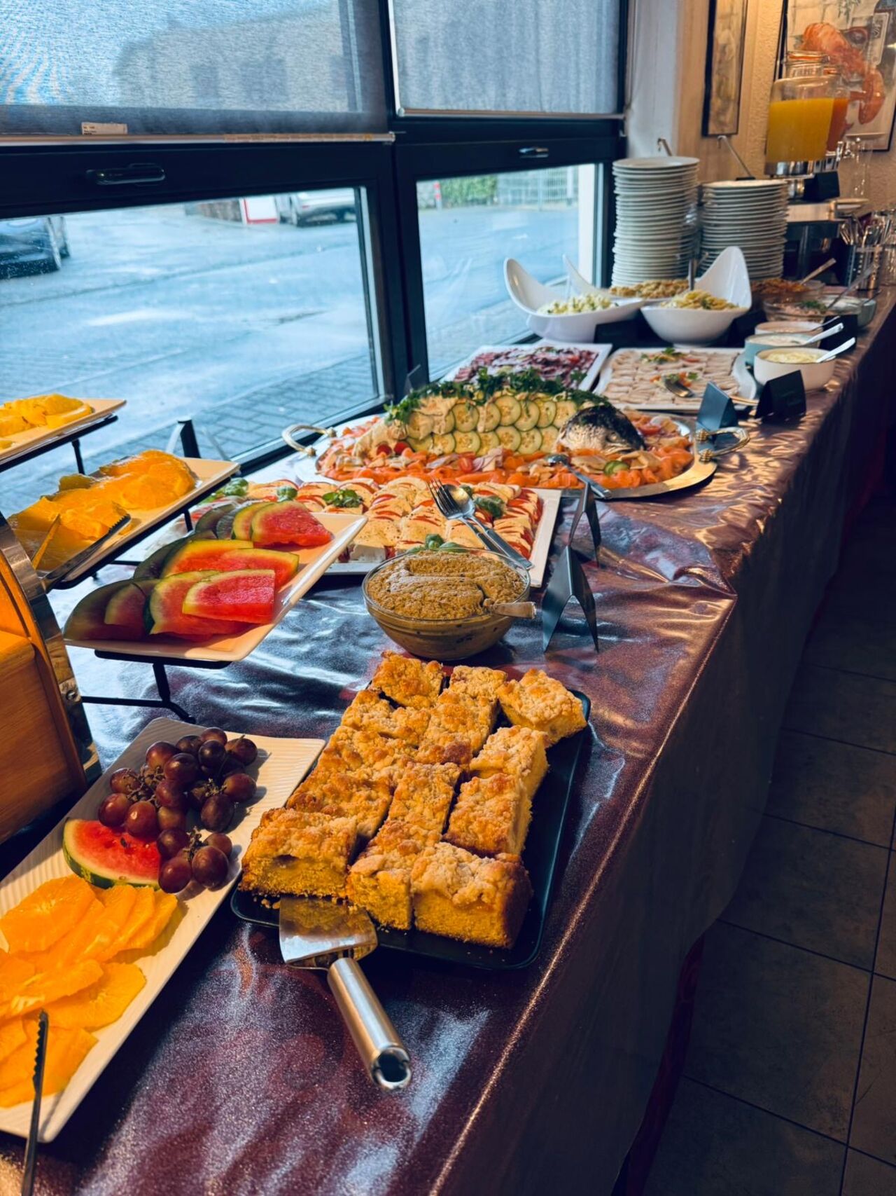 Frühstück bei Luke‘s im Hotel Corsten