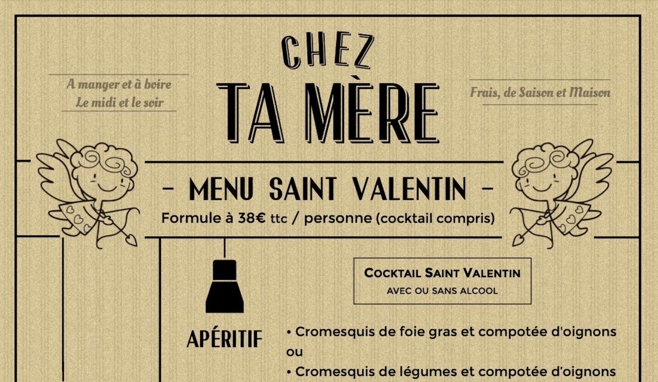 Soirée Saint Valentin