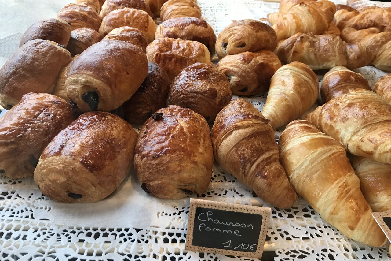 Des viennoiseries aux choix