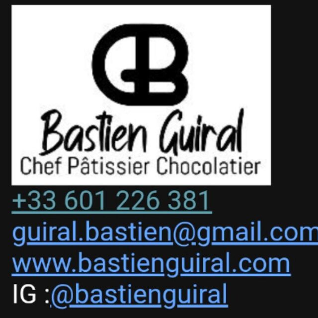 Bastien Formateur Pâtissier