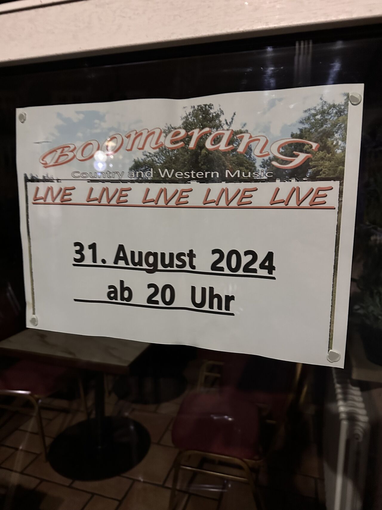 BOOMERANG mit Country !