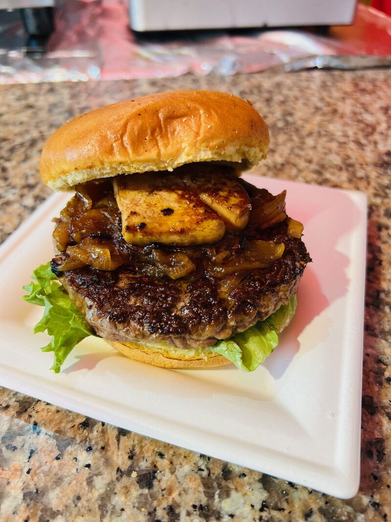 burger au foie gras