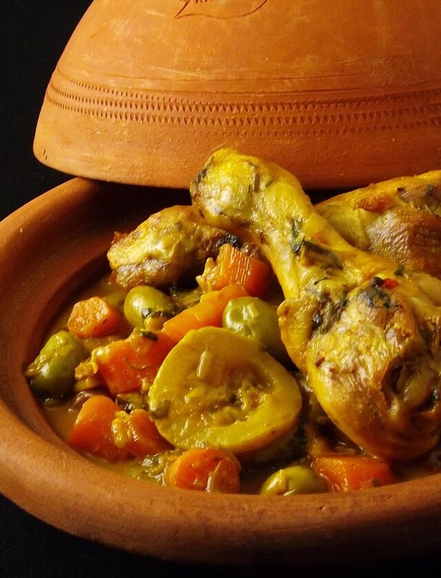 Tajine poulet aux légumes