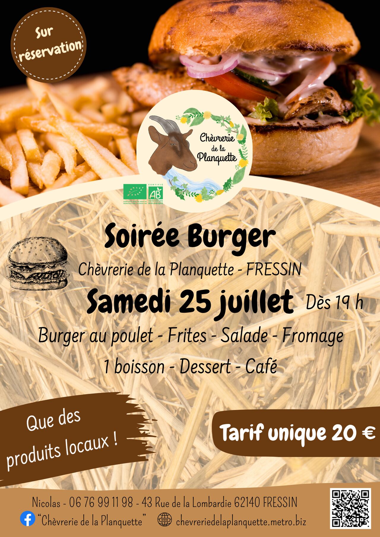 Soirée Burger