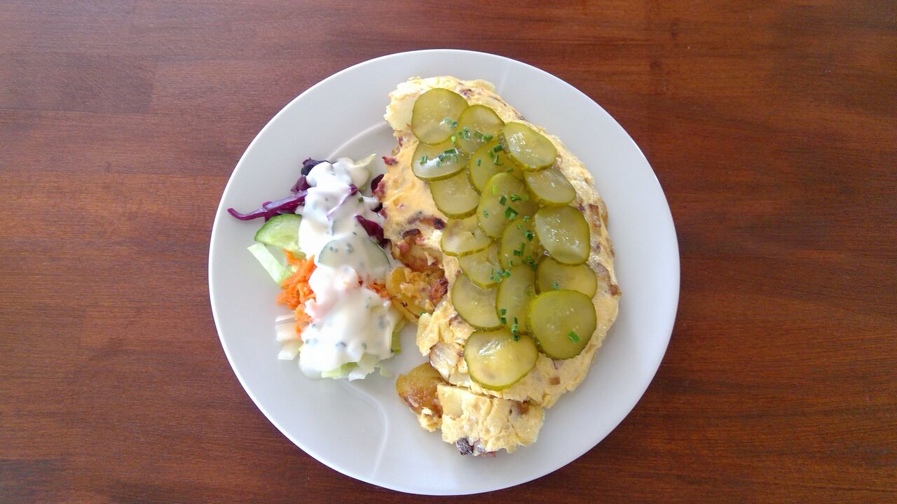 Deftiges Bauernfrühstück