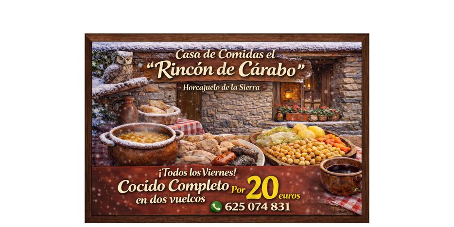 El Rincón del Cárabo en Horcajuelo de la Sierra