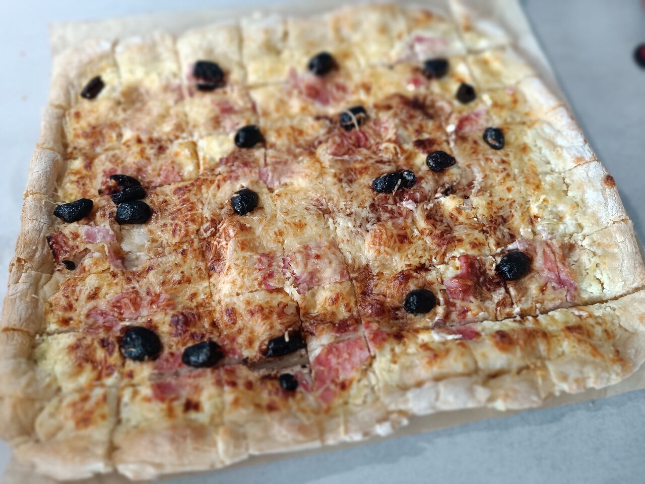 Plaque pizza maison