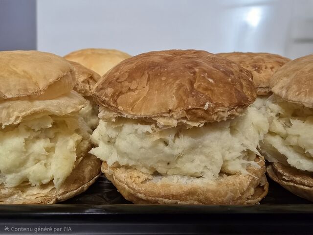 Croustillant Ecraser de pomme de terre, Brisure de Truffe Blanche d'été
