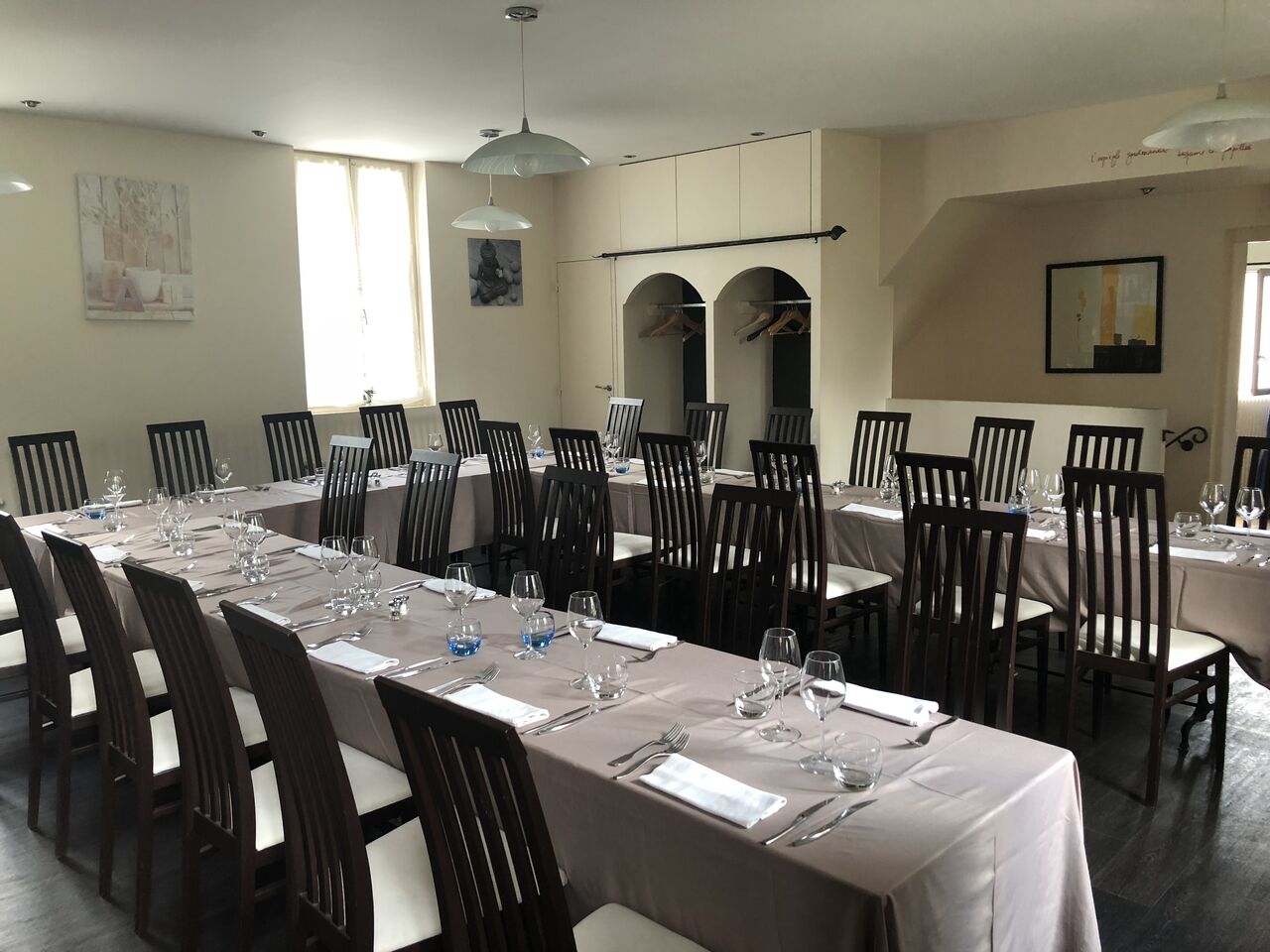 Deuxième salle a l'étage