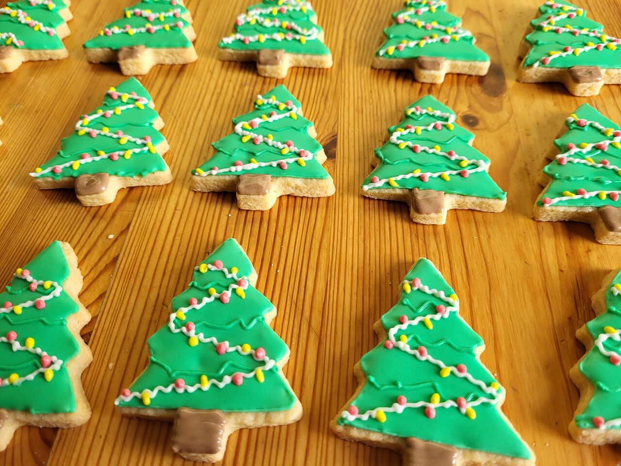 biscuit sablé sapin de noel