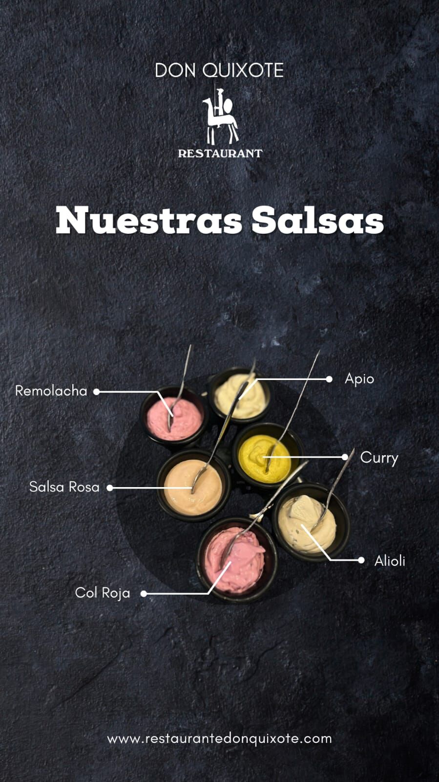 Nuestra salsas.