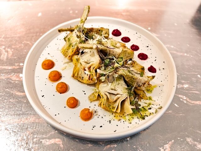 Alcachofas a la plancha