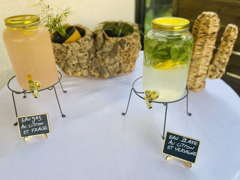 Fontaines à eaux aromatisées