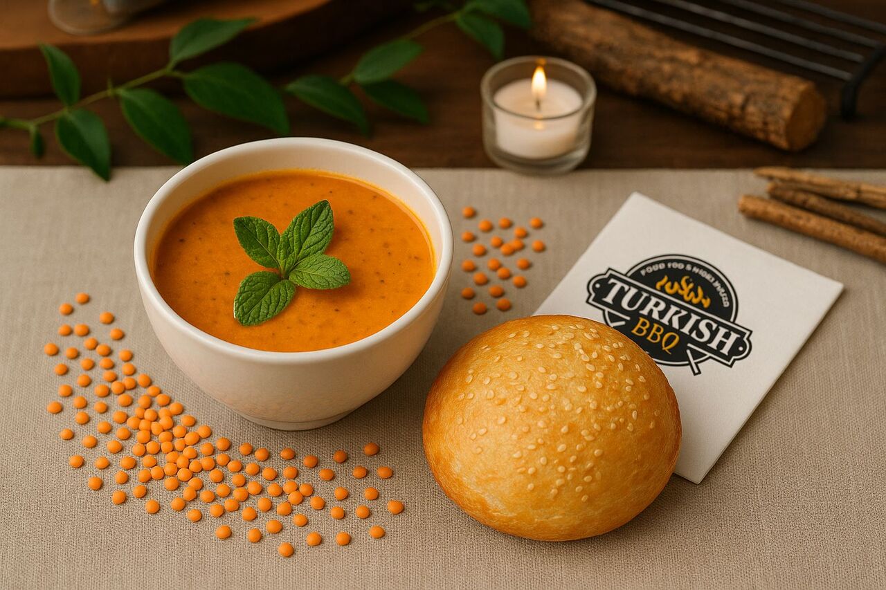 supă de linte roșie, fină, aromată și hrănitoare