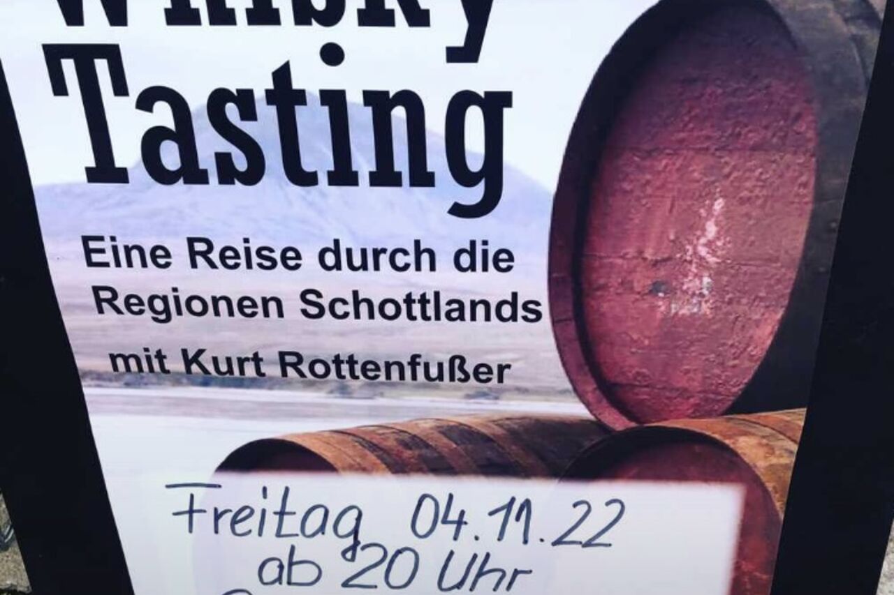 Whisky Tasting mit Kurt am 04.11.