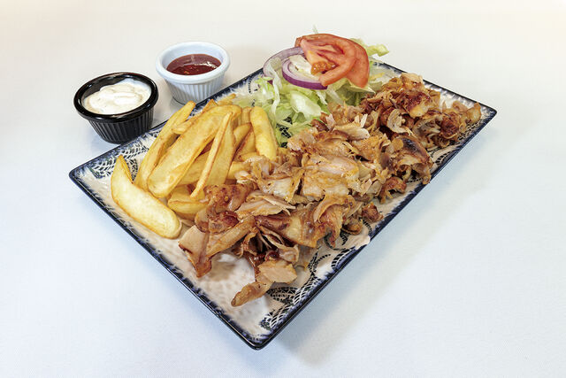 Plato Kebap con Patatas