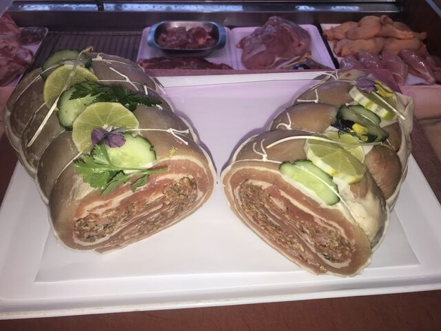 Rôti de veau farci secret du chef 