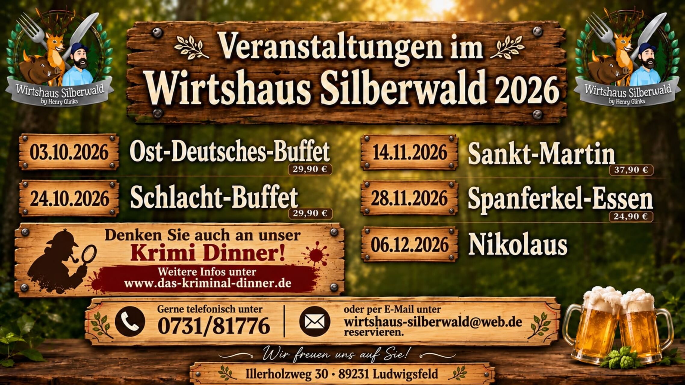 Veranstaltungen 2026