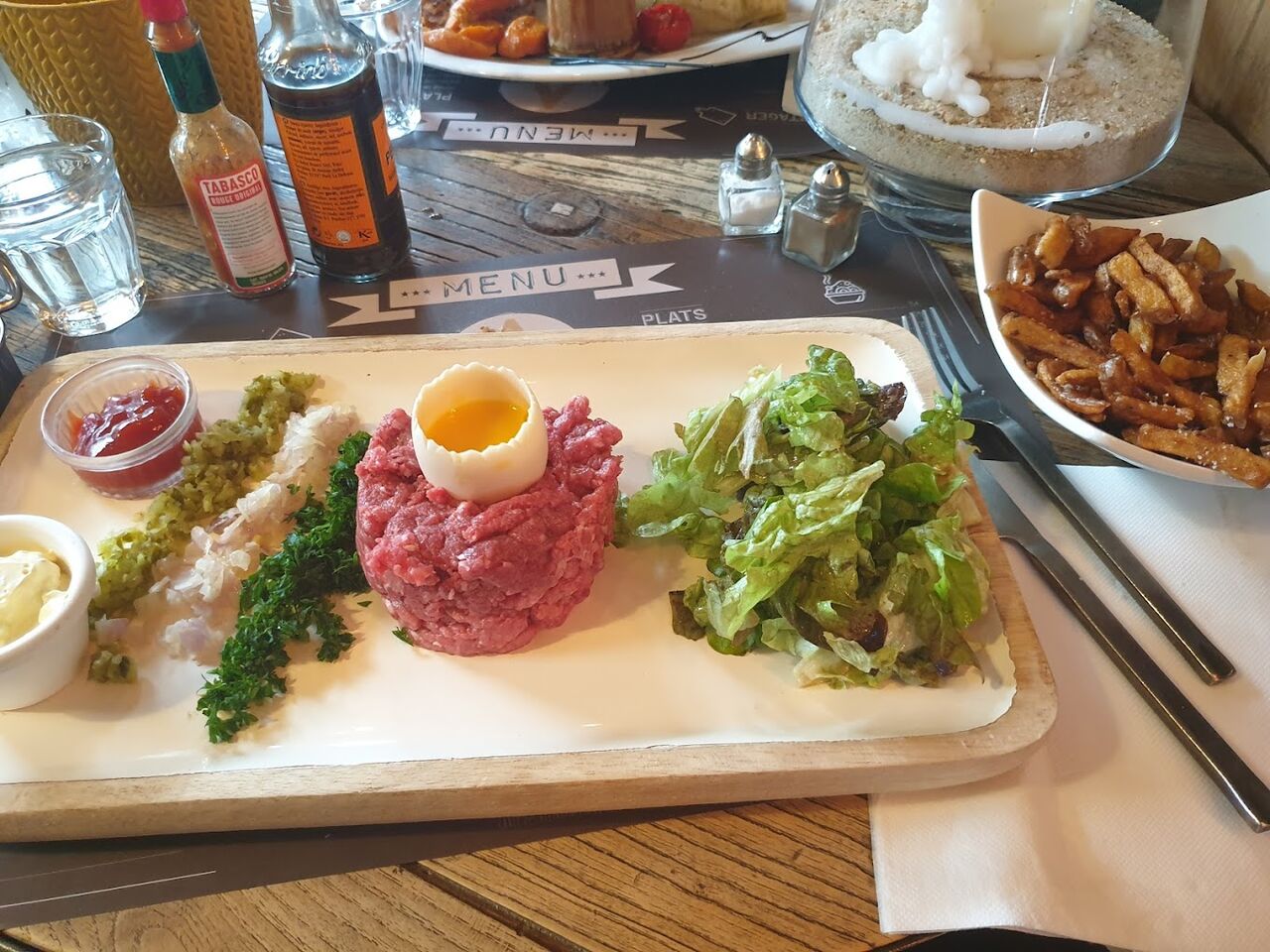 Tartare de boeuf