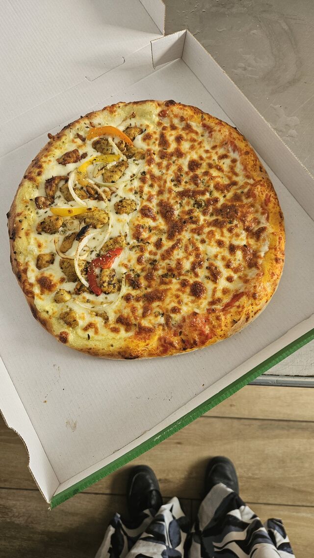 Pizza moitié moitié