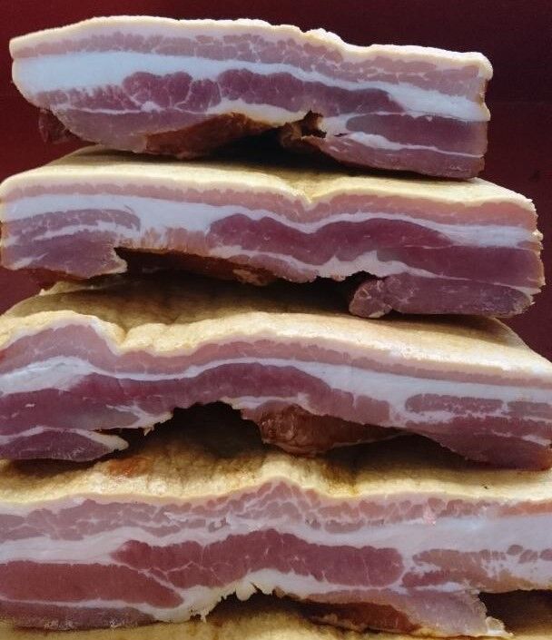 roh geräuchertes Wammerl