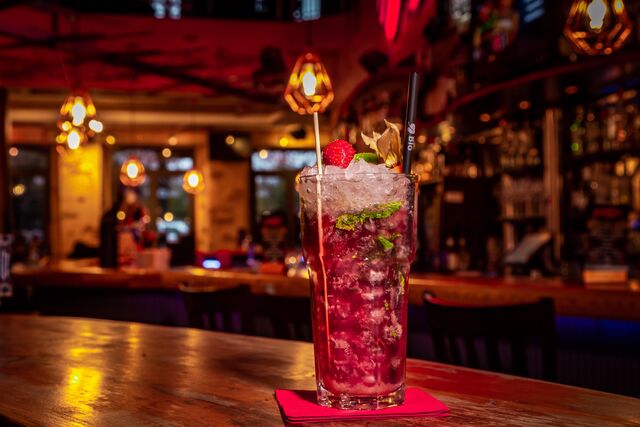 Cassis Mojito