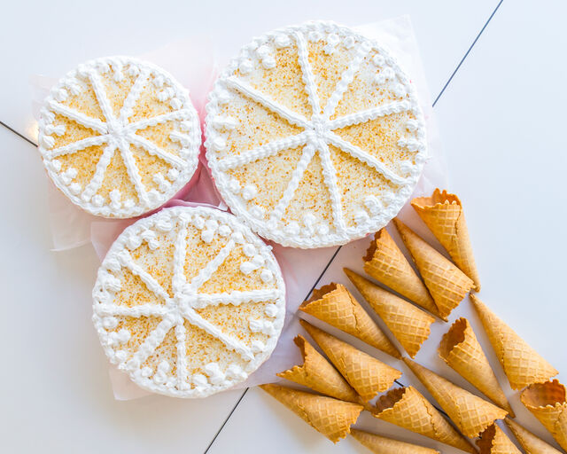 Bolo de gelado NEVEIROS (escolha 3 diferentes tamanhos)
