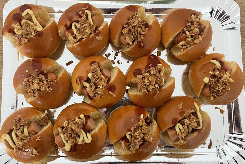 Mini hot-dogs