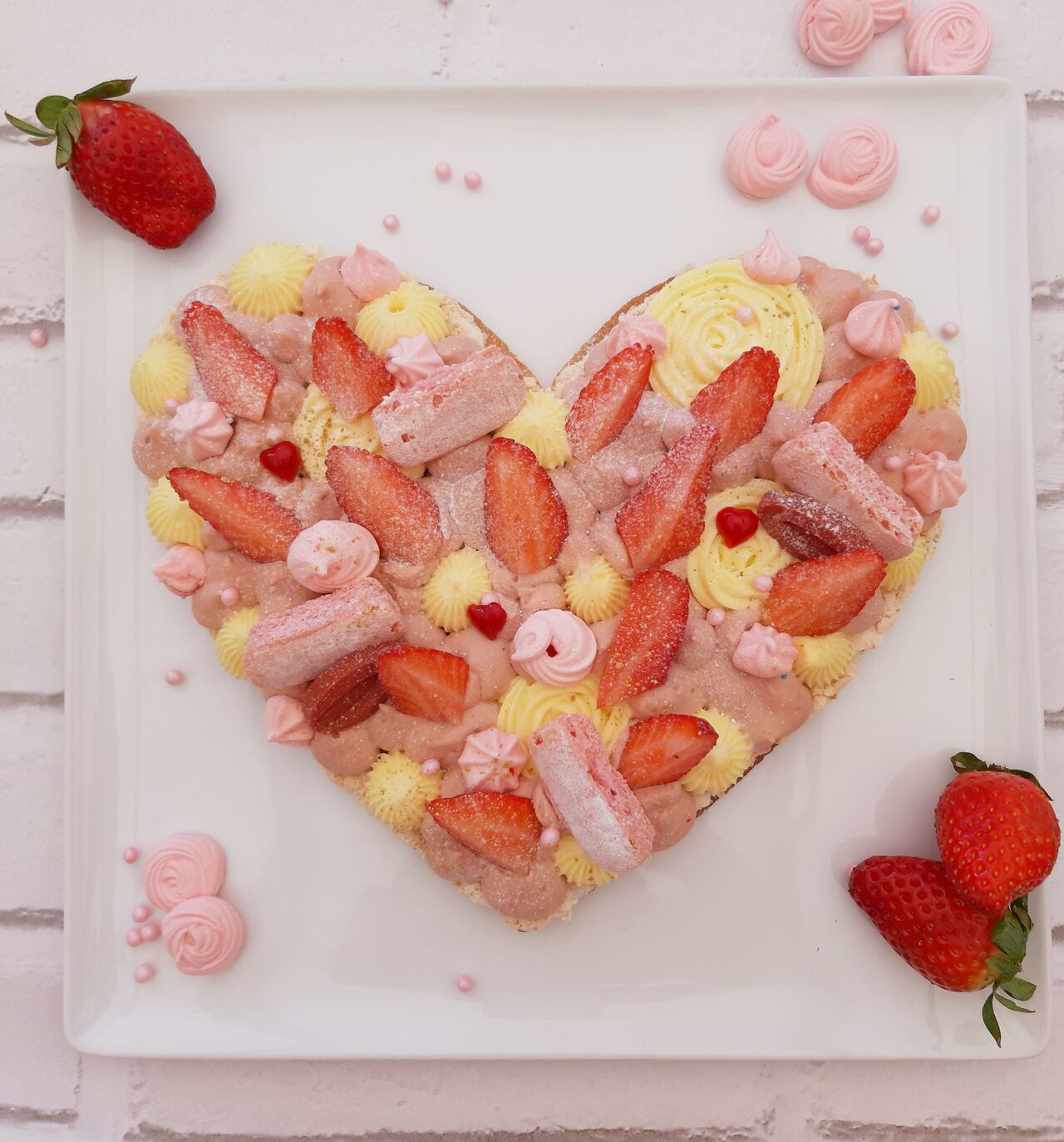 Coeur Namélaka Fraise Chocolat fraise Valrhona