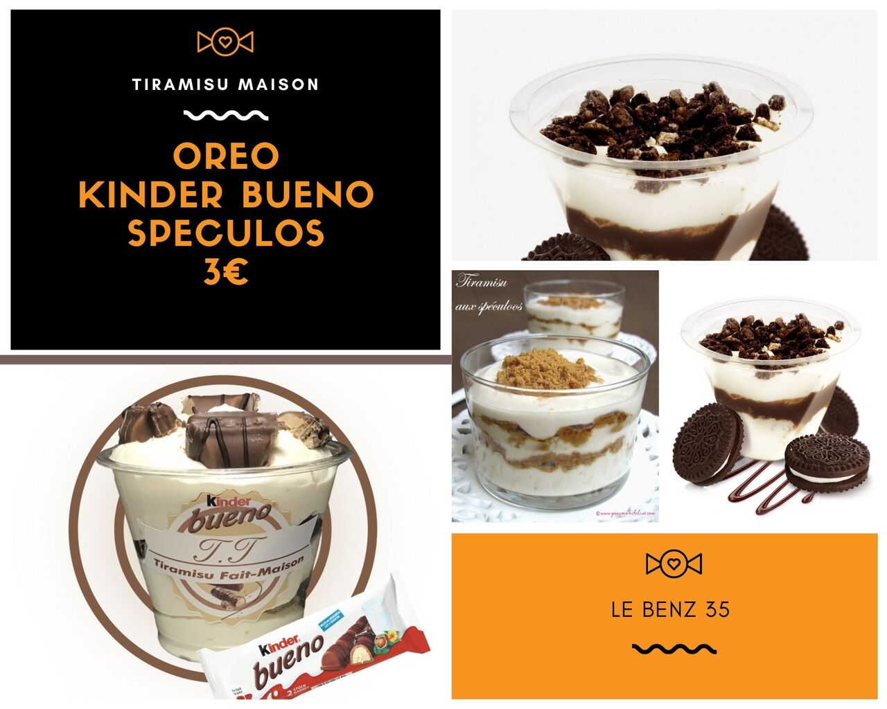 Tiramisu 100% Maison
