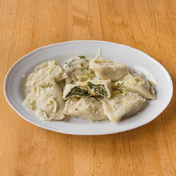 Pierogi ze szpinakiem