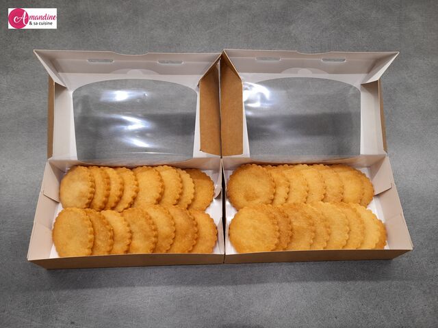 Apéritif : Biscuits sablés au parmesan