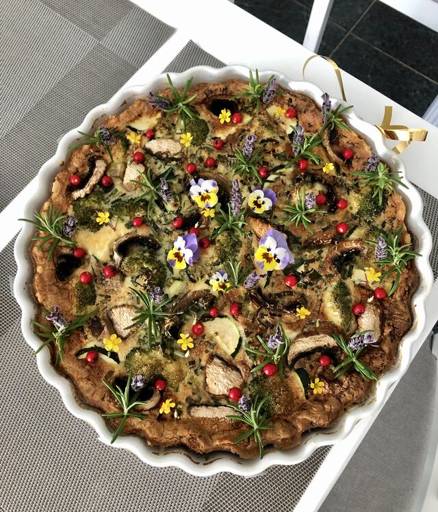 Quiche vegetarisch