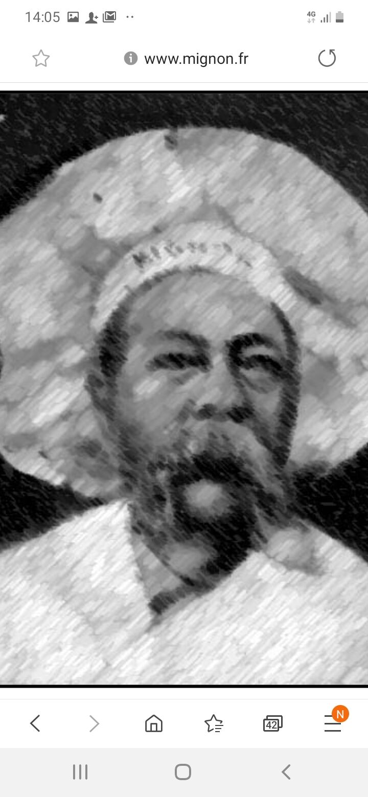 7ème arrière grand-père fondateur de la marque Mignon 