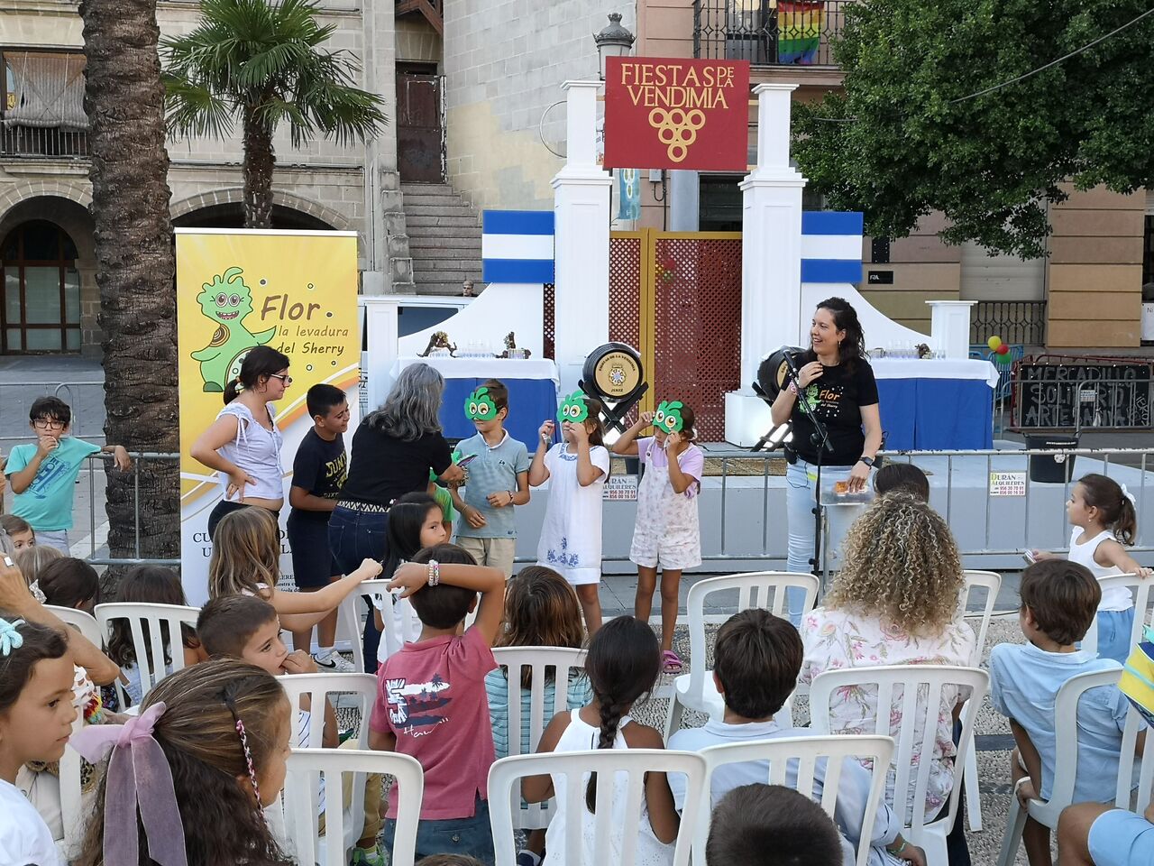 Cuentacuentos en Fiesta de la Vendimia Jerez