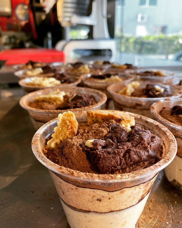 Tiramisus maison aux éclats gourmands