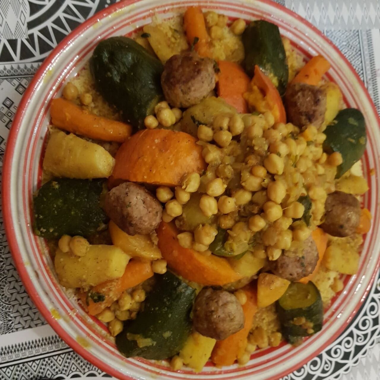 couscous agneau boulettes