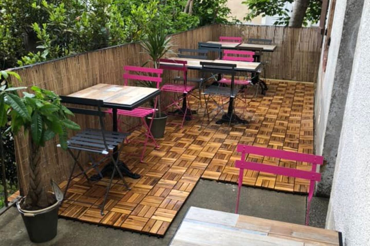 UNE TERRASSE INTERIEURE