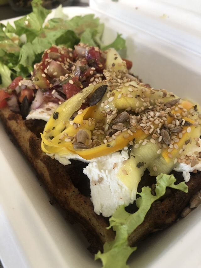 Gaufre végétarienne