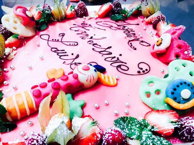 Entremet anniversaire