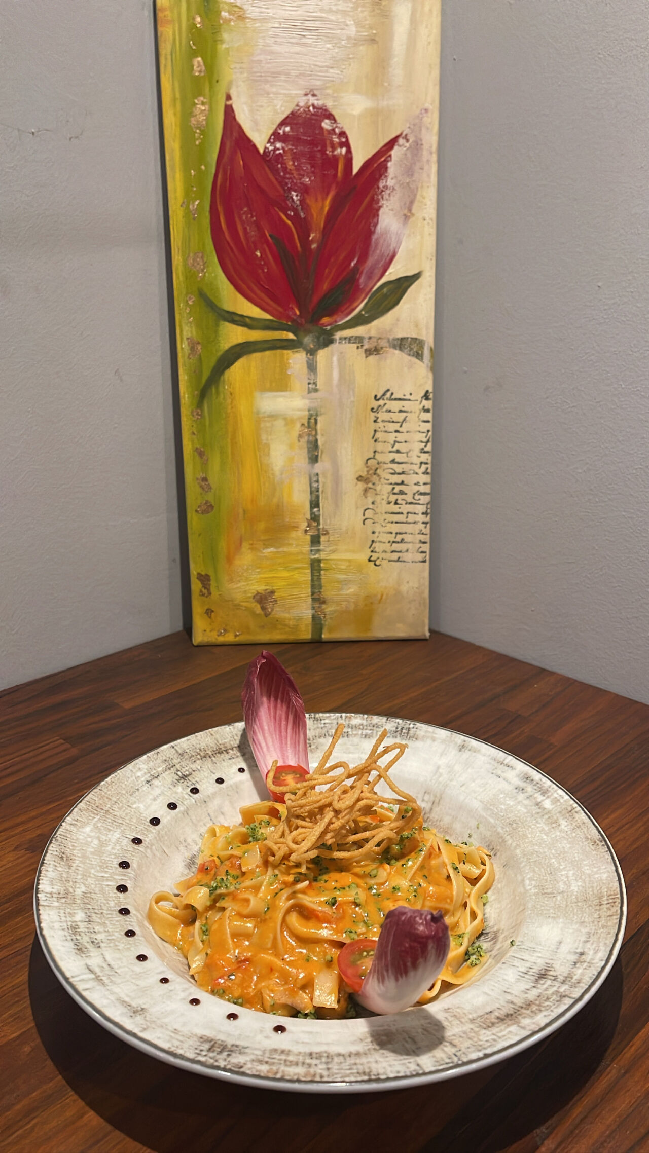 Nos tagliatelles aux deux saumons 